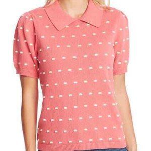 CeCe by Cynthia Steffe Short Puff Sleeve Sweater